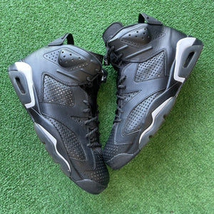 Jordan Black Cat 6s Size 10