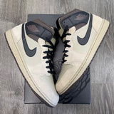 Jordan Khaki Baroque Brown Mid 1s Size 10