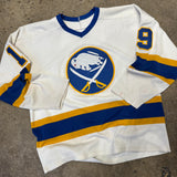 Vintage Buffalo Sabres Randy Wood Jersey Size M
