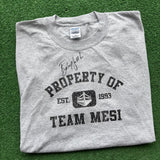 Vintage Baby Joe Mesi Autographed Buffalo Boxing Tee Size XL
