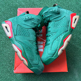 Jordan Gatorade Green 6s Size 10