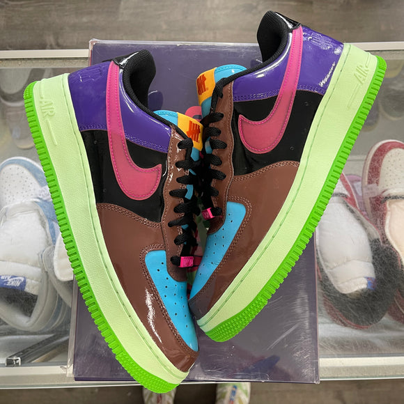 Nike Undefeated Multi Patent Low Air Force 1s Size 9.5