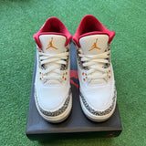 Jordan Cardinal 3s Size 6Y