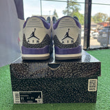 Jordan Dark Iris 3s Size 11