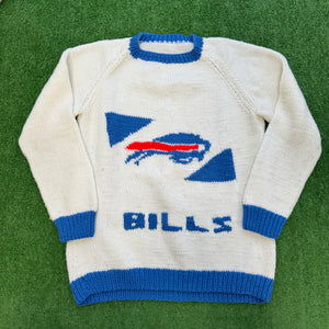 Vintage Buffalo Bills Knit Sweater Size XL