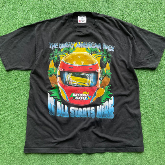 Vintage NASCAR Daytona 500 Tee Size XL