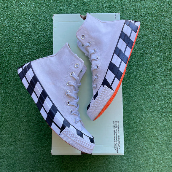 Off White Converse Chuck Taylor Size 5