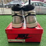 Jordan Silver Toe 1s Size 13.5W/12M