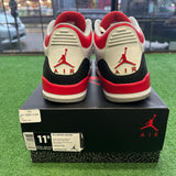 Jordan Fire Red 3s Size 11.5