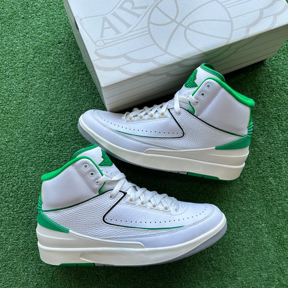Jordan Lucky Green 2s Size 10