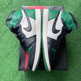 Jordan Pine Green 1s Size 10