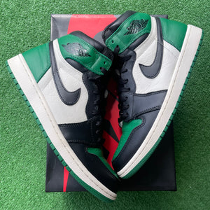 Jordan Pine Green 1s Size 10
