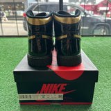 Jordan Black Metallic Gold 1s Size 6.5Y