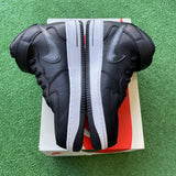 Nike Stussy Black Mid Air Force 1s Size 11