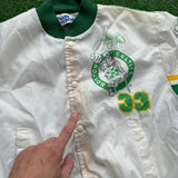 Vintage Boston Celtics Chalkline Jacket Size Youth L
