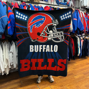 Vintage Buffalo Bills Throw Blanket