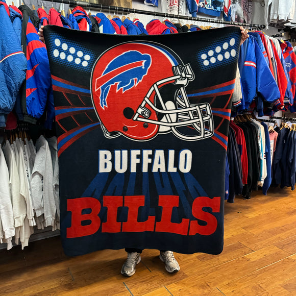Vintage Buffalo Bills Throw Blanket