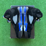 Jordan Racer Blue 5s Size 10