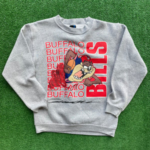 Vintage Buffalo Bills Taz Crewneck Size S