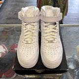 Nike White Supreme Mid 1s Size 9