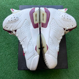 Jordan Maroon 6s Size 9.5
