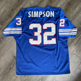 Vintage Buffalo Bills OJ Simpson Wilson Jersey Size 56 4XL