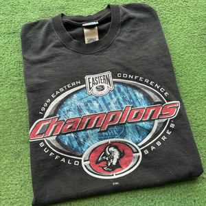 Vintage Buffalo Sabres Tee Size L