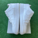 Nike White Air Force 1s Size 12