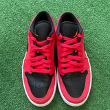 Jordan Siren Red Low 1s Size 7.5W/6M