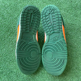 Nike Miami Hurricane Low Dunks Size 8
