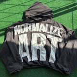 Normalize Art Hoodie Size M