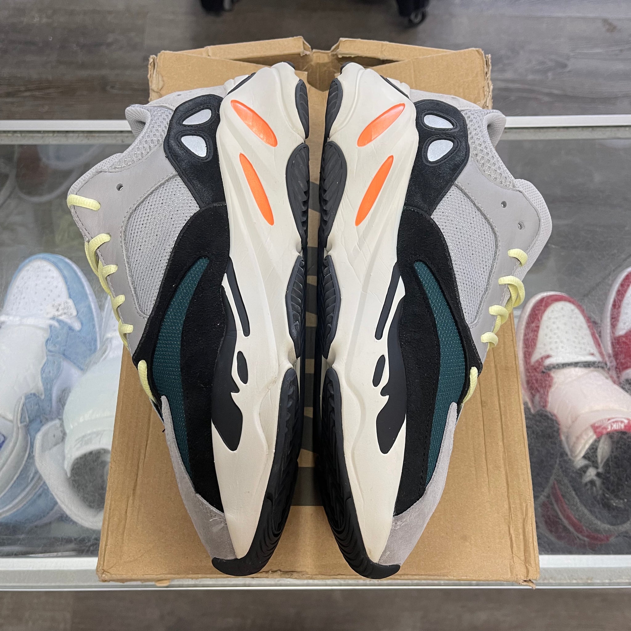 adidas gazelle silver green womens Yeezy Wave Runner 700s Size 12.5 – My Cuzin Vintage