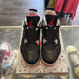 Jordan Reimagined Bred 4s Size 6Y
