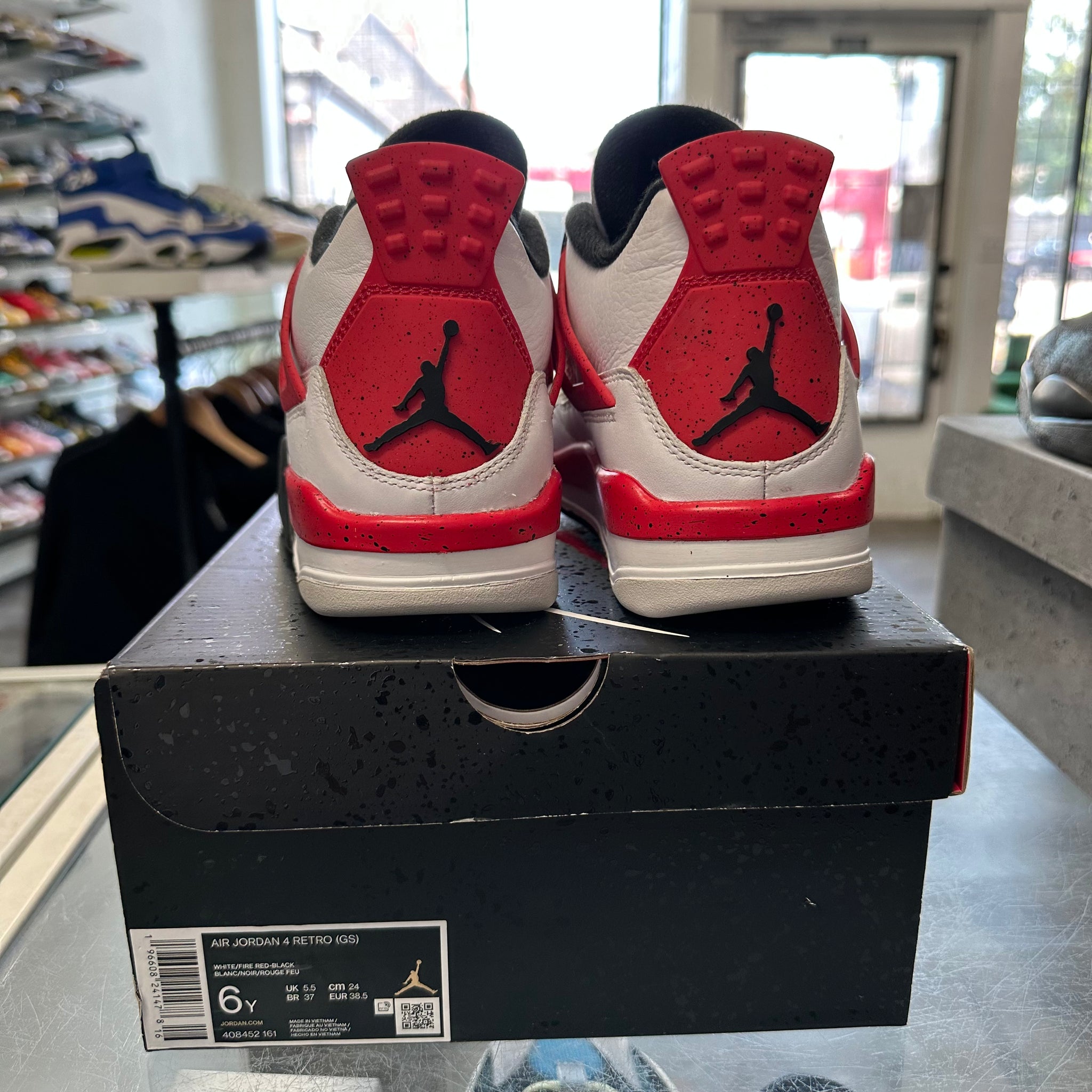 Jordan Red Cement 4s Size 6Y – My Cuzin Vintage
