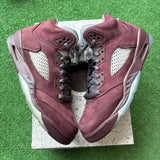 Jordan Burgundy 5s Size 7Y