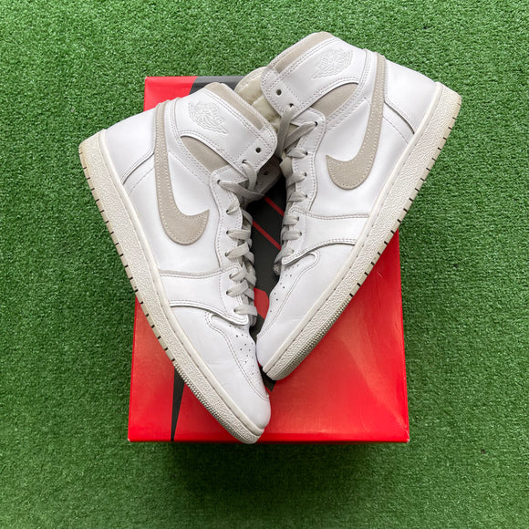 Jordan Neutral Grey 1s Size 11.5