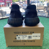 Yeezy Black Non Reflective 350 V2s Size 11