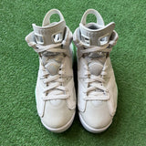 Jordan Mint Foam 6s Size 7.5W/6M