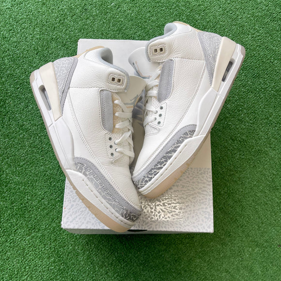 Jordan Craft Ivory 3s Size 9