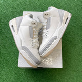 Jordan Craft Ivory 3s Size 9
