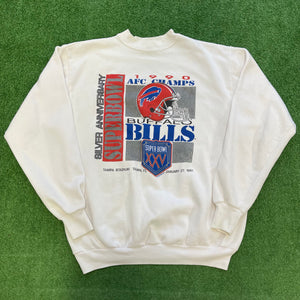 Vintage Buffalo Bills Crewneck Size XL (fits like M)