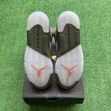 Jordan Olive 5s Size 6.5Y