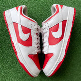 Nike University Red Low Dunks Size 12