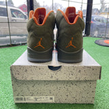 Jordan Olive 5s Size 10