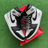 Jordan Silver Toe 1s Size 13.5W/12M
