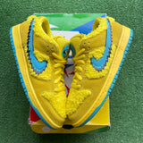 Nike Grateful Dead Bears Opti Yellow SB Low Dunks Size 10.5