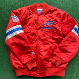 Vintage Buffalo Bills Satin Jacket Size L