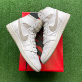 Jordan Neutral Grey 1s Size 11.5