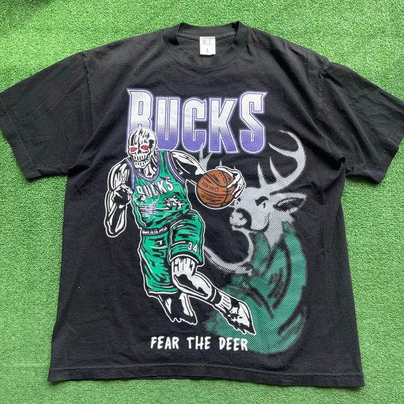 Warren Lotas Milwaukee Bucks Tee Size L