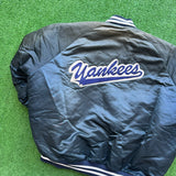 Vintage New York Yankees Satin Jacket Size L